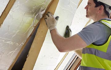 Thruscross loft insulation